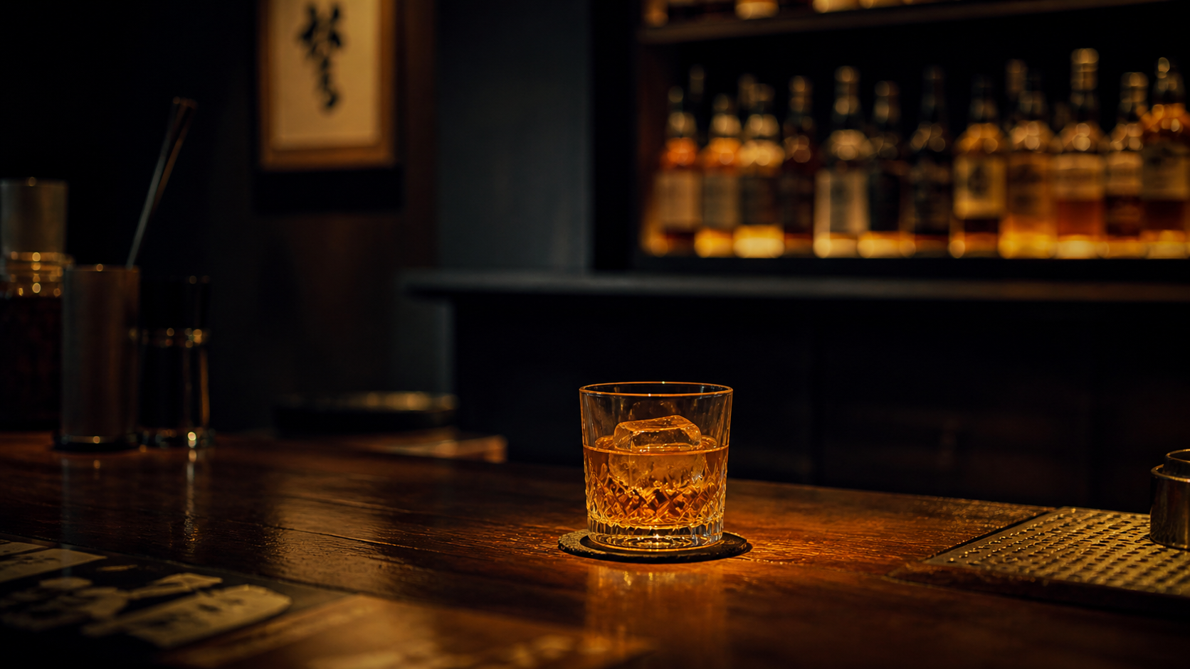 バー LP サンプル：BAR LATE NIGHT